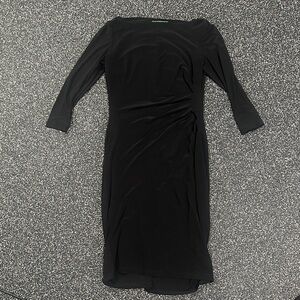 Ralph Lauren Classic Black Long Sleeve Dress
